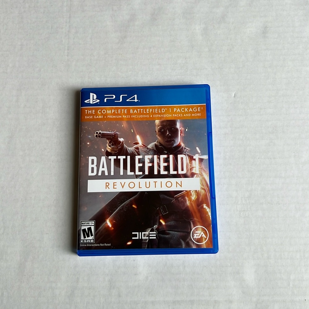 Battlefield 1 for PS4- EUC
Adult owned gently used